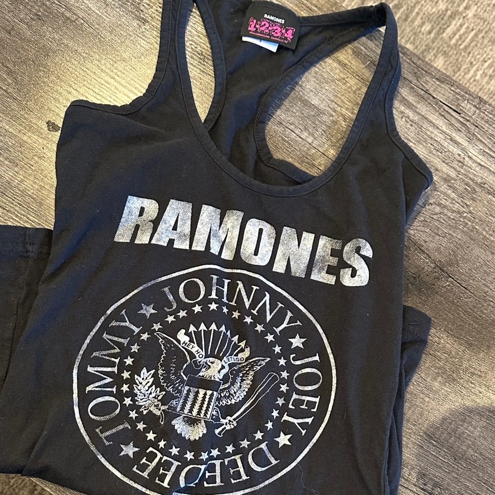 Ramones Black Tank Top